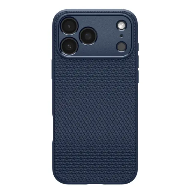 Θήκη Soft TPU Spigen Apple iPhone 17 Pro Max Liquid Air Σκούρο Μπλε N69150 2