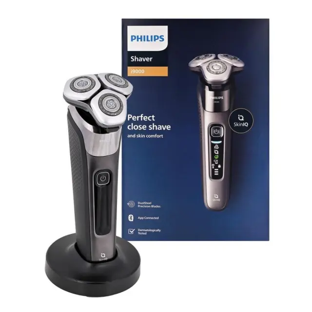 Philips i9000 X9002 Wet & Dry Electric Shaver with SkinIQ