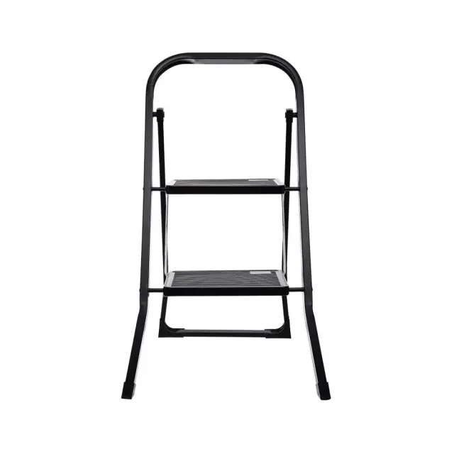 Estia Σκαλοσκαμπο Neo Black Με 2 Σκαλιά 46X55X81Cm 3