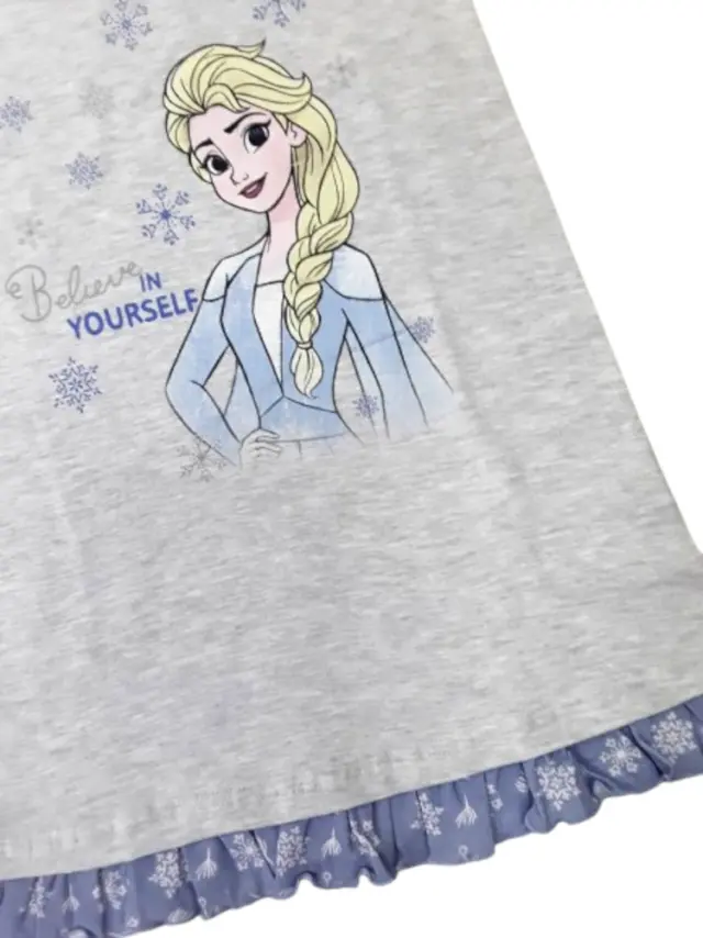 Nυχτικό Καλοκαιρινό Frozen Grey Ice Violet 8010225 - 7-8 Y (122-128cm) 3