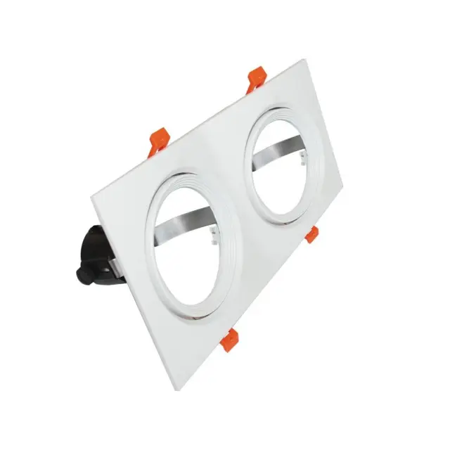 Aca Light AR111 - ΚΟΝΣΟΛΑ ΧΩΝΕΥΤΗ ΓΙΑ ΣΠΟΤ ΑΣΤΑΛΙ ΛΕΥΚΗ IP20 320x165mm