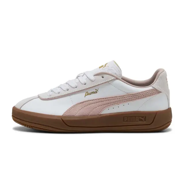 Puma Women's Club Klassika Άσπρο - Ροζ 400364-10 (Puma)