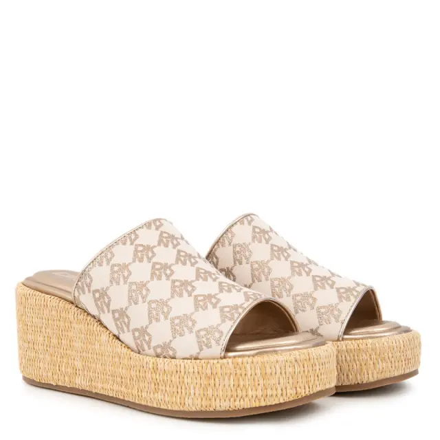 Γυναικείες Πλατφόρμες DKNY Conrad K1596526 Bone Μπεζ - 37 2
