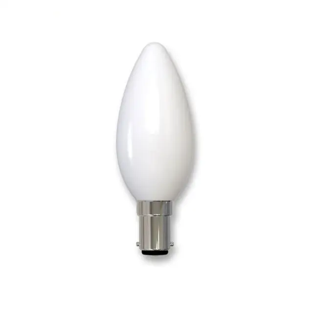 Incandescent Bulb 60W Frosted Candle B15d