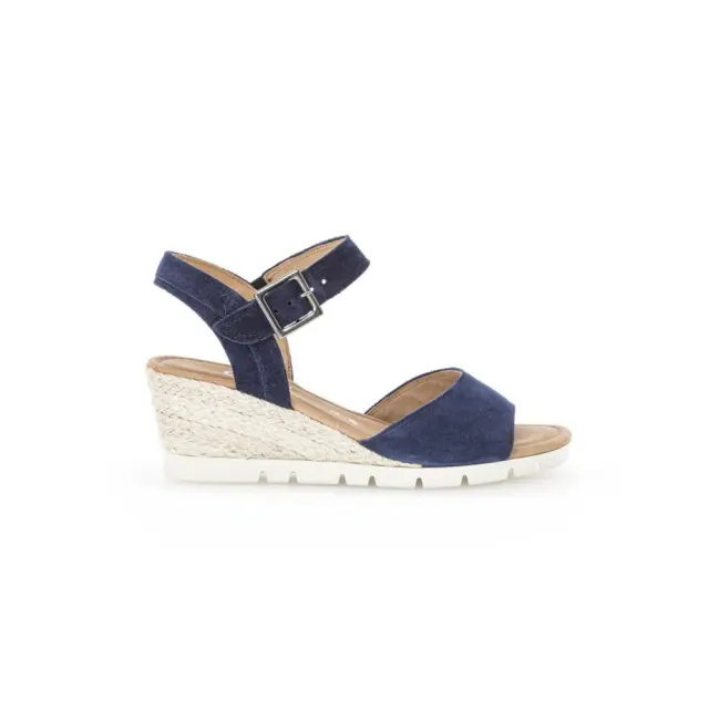 Gabor Πέδιλα Γυναικείο δέρμα Nubuck Μπλέ GAB/62042 66-MARINE
