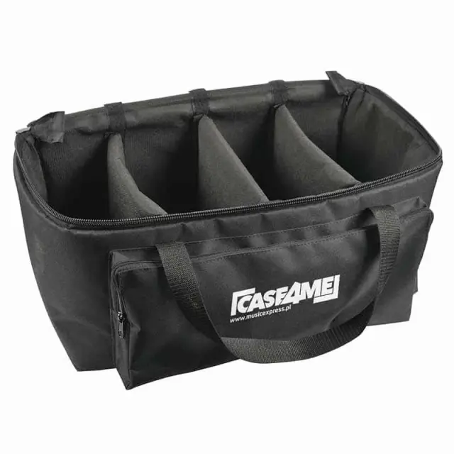 CASE4ME Cover Bags For 4 LED Slim Flat Pars Effects 2