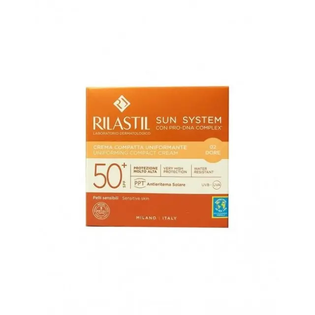 Rilastil Sun System Αντηλιακή Κρέμα Compact SPF50+ 02 Dore 10g