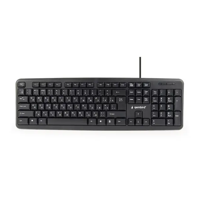 Gembird Keyboard KB-U-103 100% Black (KB-U-103)