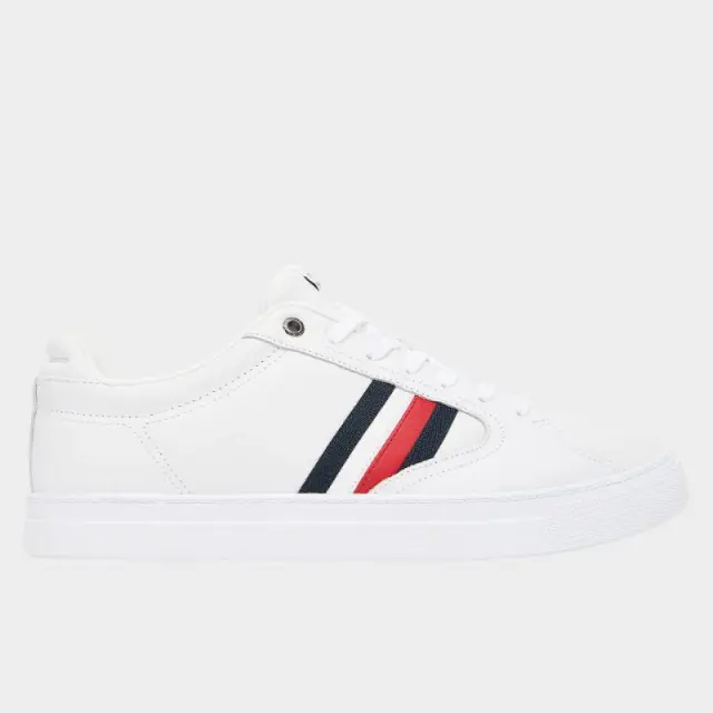 Tommy Hilfiger - Ανδρικά Sneakers Icon Court Stripes FM0FM05628-YBS Λευκό - 46