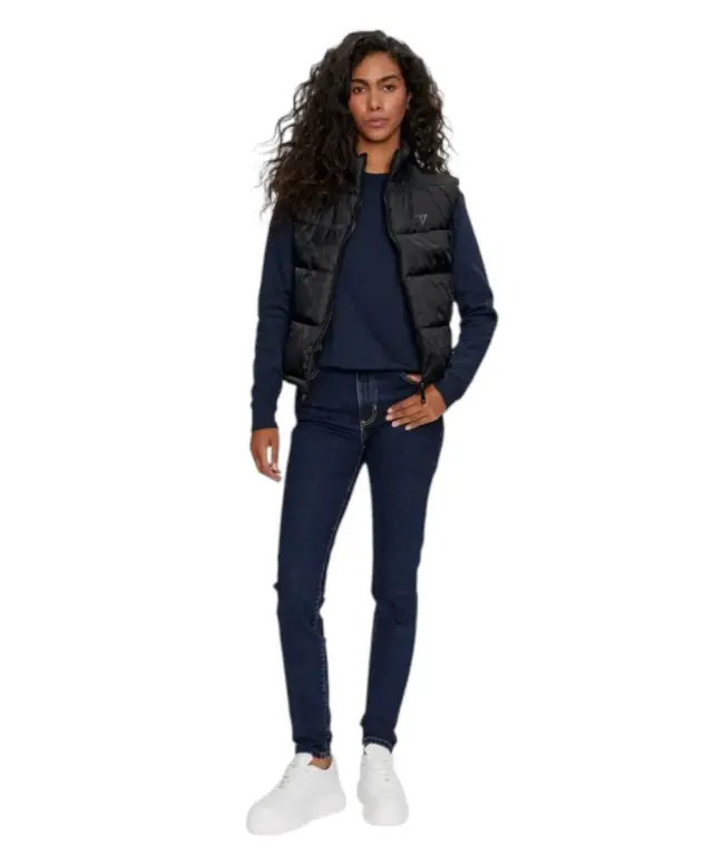 Guess - Γυναικείο Παντελόνι Jeans Skinny Fit W4YA92D5CB1-D4RW Μπλε Σκούρο 3