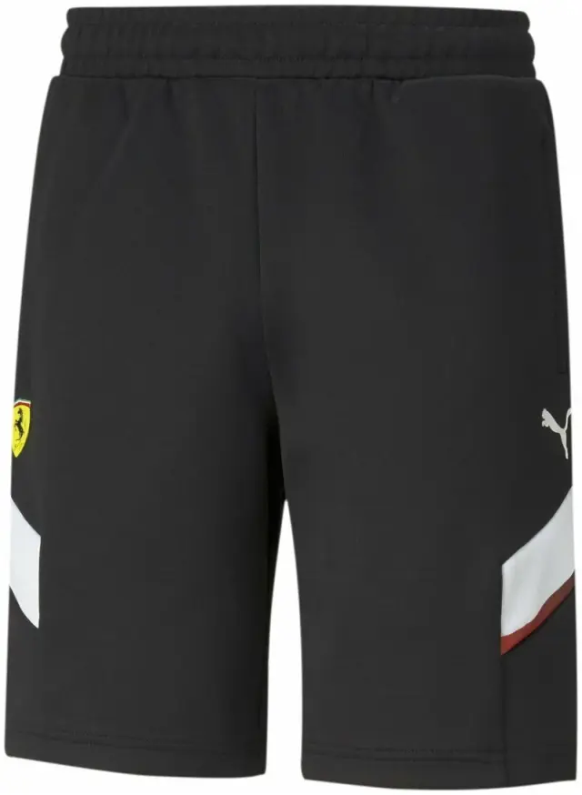 Puma - Ferrari Race Track Αθλητική Ανδρική Βερμούδα 599828-01 Μαύρο - XL