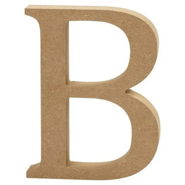 Γράμμα βάσης Mdf 13cm, πάχος 2cm - Β