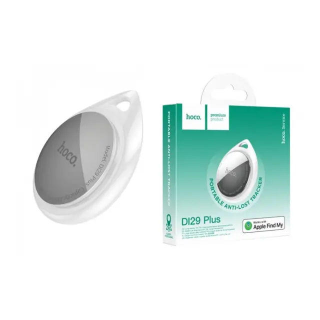 Hoco. Tag DI29 Plus Anti-Lost Device Μόνο για iOS Συμβατό με Apple Find My Network Λευκό 2