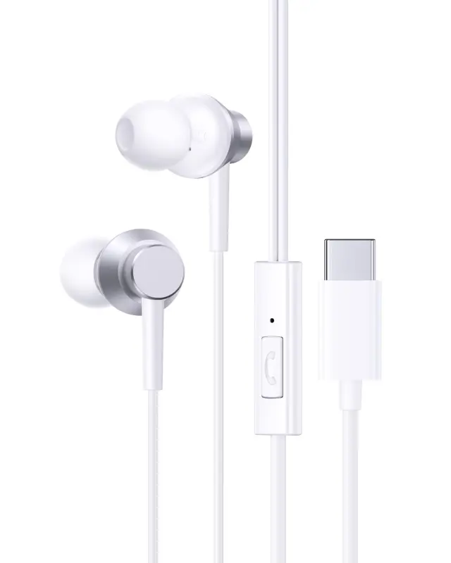 Baseus® In-Ear Encock Handsfree Ενσύρματα Ακουστικά με Type-C- Moon White 2