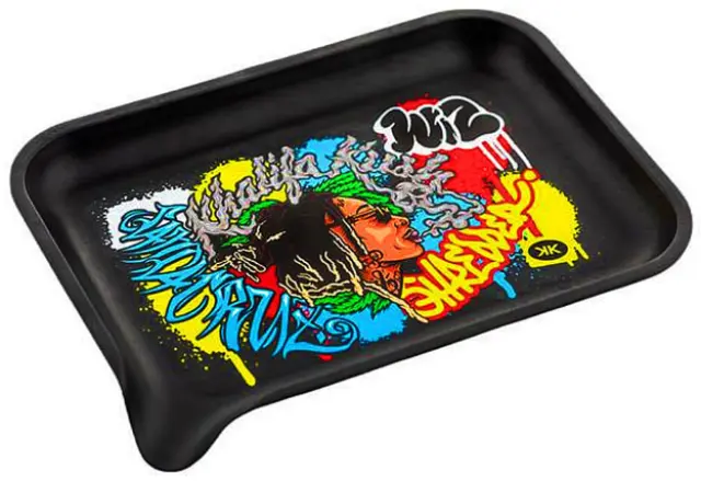Rolling Tray Δίσκος Santa Cruz Wiz Khalifa Βιοδιασπώμενο - Small (19x14cm) 2