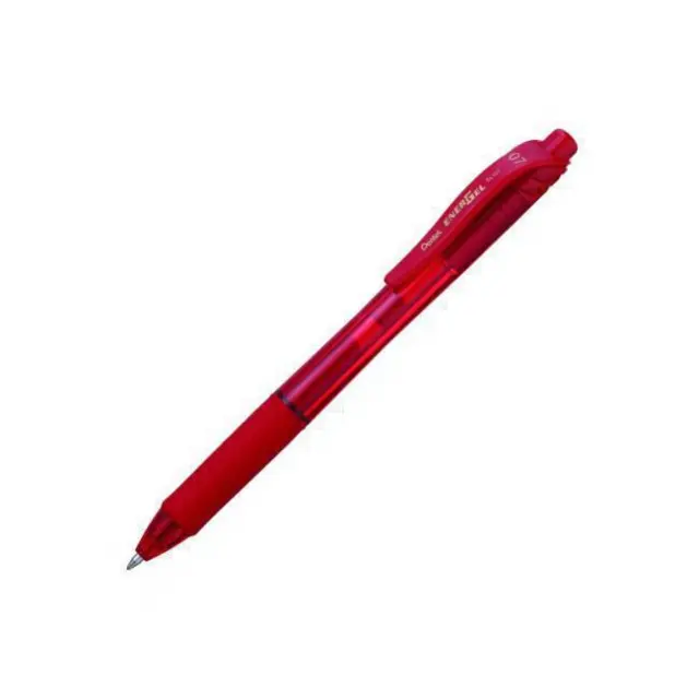 Στυλό Gel PENTEL Energel 0.7mm. (Κόκκινο) (PENBL107RD)