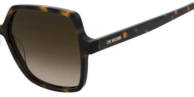 Moschino Unisex Γυαλιά Ηλίου με Καφέ Σκελετό και Καφέ Φακό MOL102/S 086/HA 3