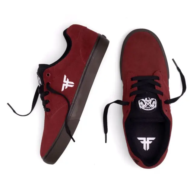 FALLEN The Goat Παπούτσια - Oxblood/Black/DK Gum Κόκκινο 3