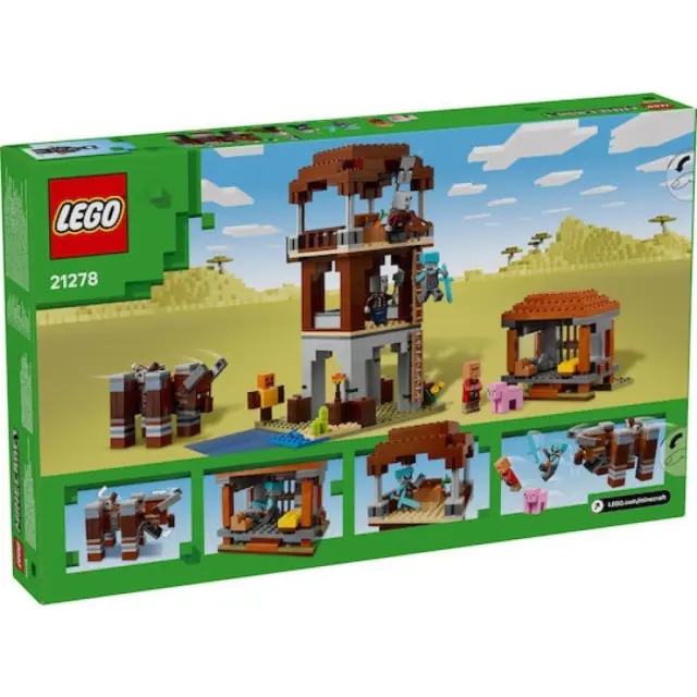 Lego Minecraft A Ravager at the Plunderer Outpost (21278) (LGO21278)