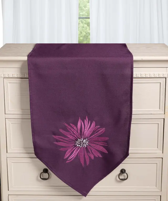 Τραβέρσα 5227 (45cm x 170cm) μώβ - -