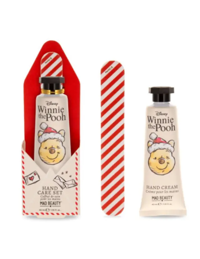 MAD BEAUTY WINNIE THE POOH FESTIVE HAND CARE SET 2