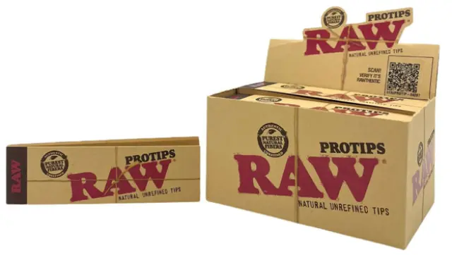 RAW Pro Tips Τζιβάνα Μακριά 12cm - Aκατέργαστη 21φ. 2
