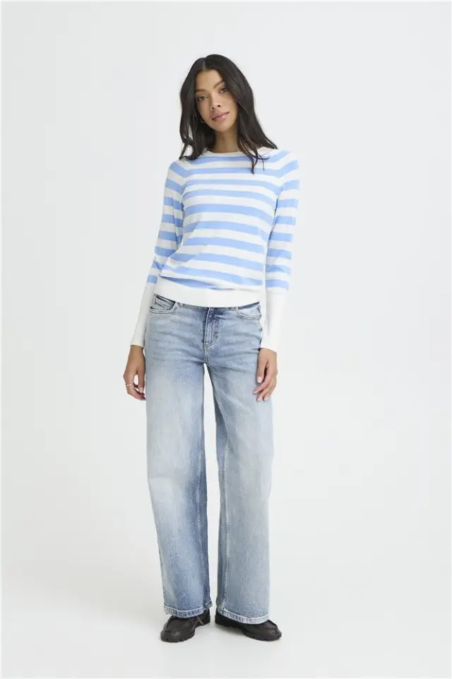 Μπλούζα ριγέ, BYMMORLA LONG CUFF, B.young - XXL 3