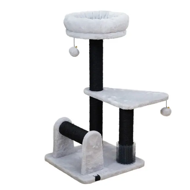 Ebi Scratching Tree Florida (38x38x69cm) 69x38x38cm Μονόχρωμο
