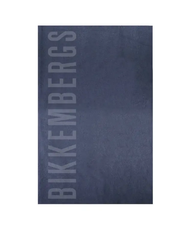 Bikkembergs - Πετσέτα Θαλάσσης Βαμβακερή 90x168 cm BKK26MTW02-NAVY Μπλε