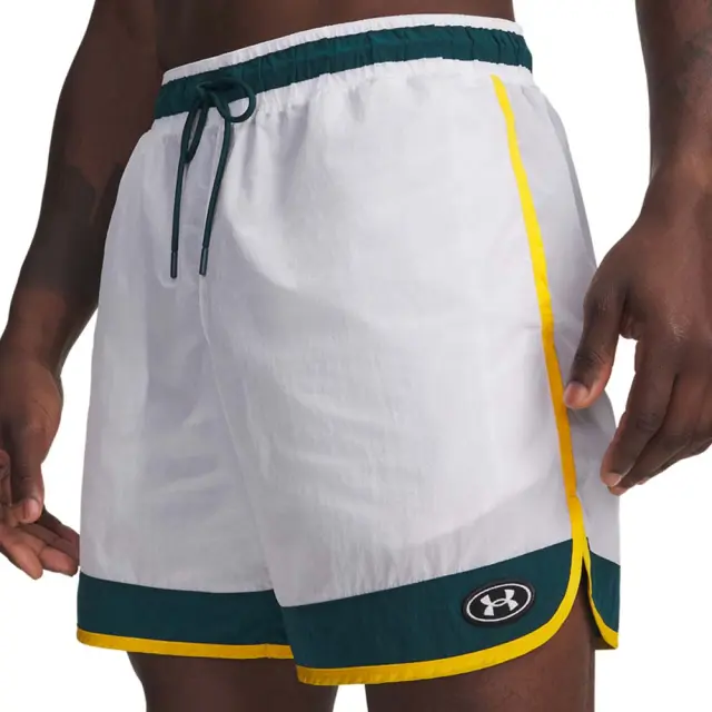 Under Armour Men's Icon Woven Track Shorts Άσπρο 6009350-100 (Under Armour) 3