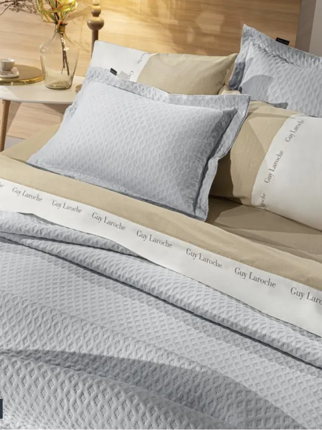 ΚΟΥΒΕΡΤΑ OPIUM GREY 245x260 GUY LAROCHE