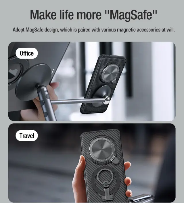 Nillkin CamShield Prop Magnetic Case for Honor Magic7 Pro Black 3