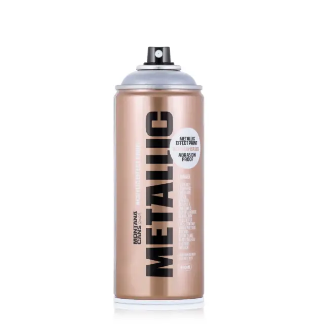 Montana Metallic Spray Paint 400ml EMC1010-Titanium