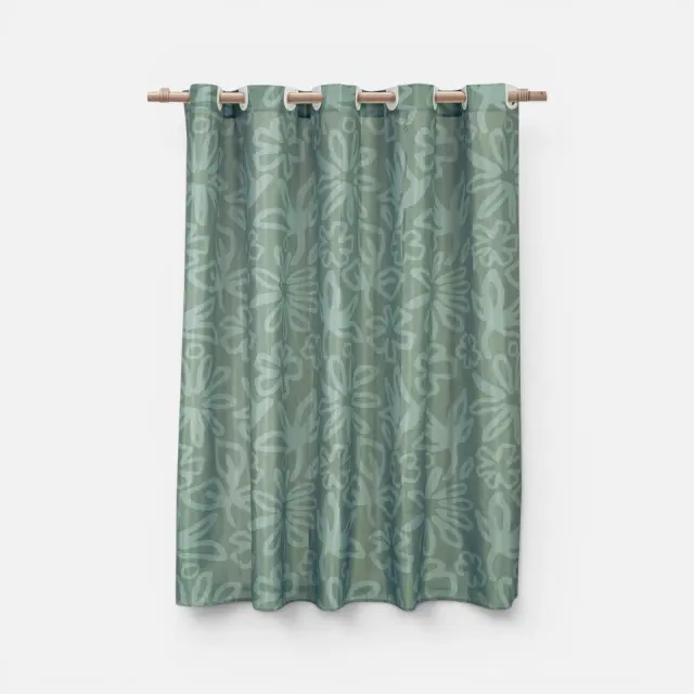 Κουρτίνα Μπάνιου Harmony 180x180 Nef Nef Homeware, 100% ΠΟΛΥΕΣΤΕΡΑΣ - GREEN (041231)