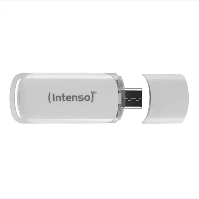 INTENSO Flash Line 128GB USB 3.1 Type-C Flash Drive White (3538491) (INTE3538491)