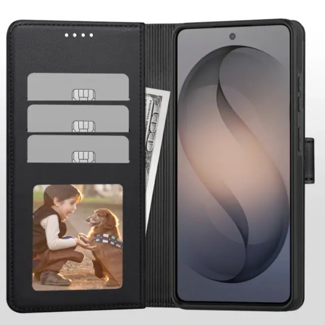 Tech-protect Wallet Magsafe Galaxy S26 Matte Black 2
