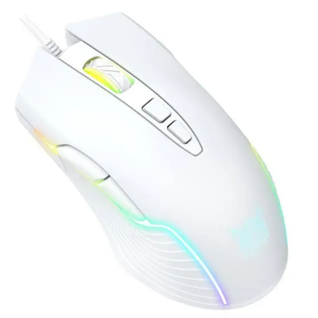 Ενσύρματο Ποντίκι Onikuma Gaming CW905 RGB Λευκό N70825