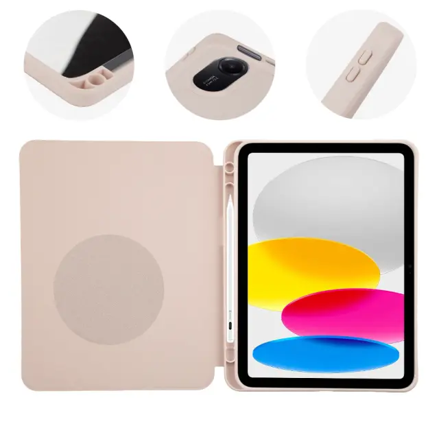 OBAL:ME SolidTab Case for Apple iPad 10.9 2022/11 2025 Blush 2