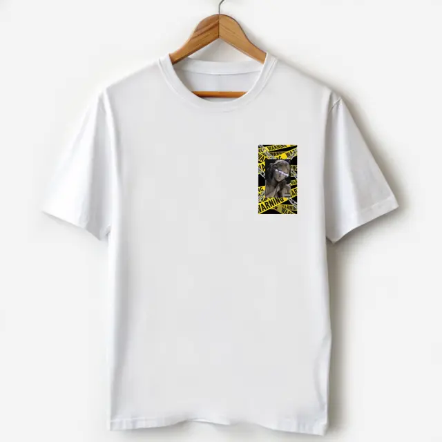 T-shirt Noshame® Signature Λευκό με Τύπωμα - 112392 - XXL 2