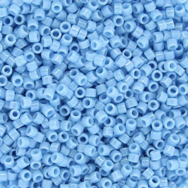 Χάντρα Miyuki Delica 11/0 - DB0215 - Opaque Sky Blue Luster ~7gr