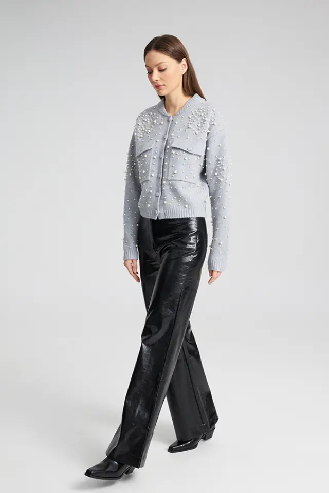 Πλεκτή Ζακέτα με Πέρλες KONA CARDIGAN - XS 3