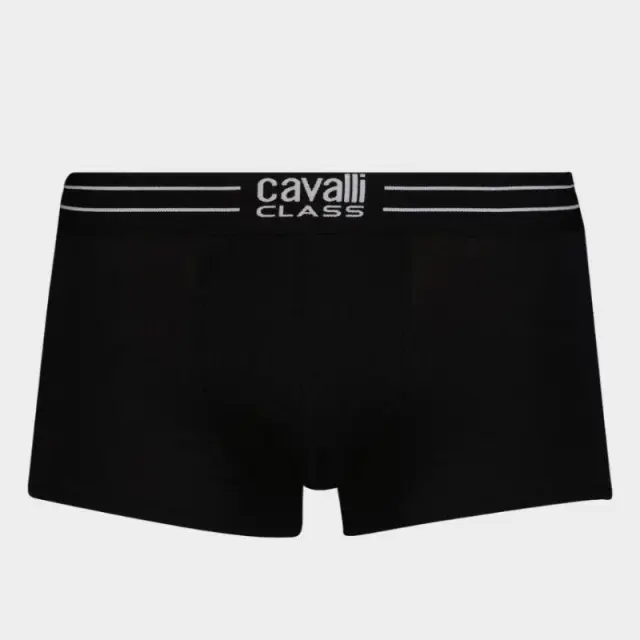 Cavalli Class - Ανδρικά Μποξεράκια 2Pack QXO01JJD003-05051 Μαύρο - 2XL