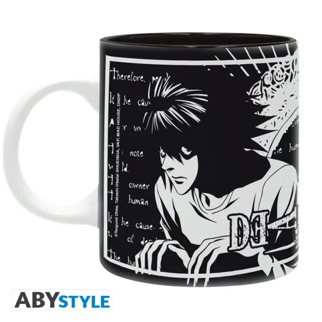 DEATH NOTE - Mug - 320 ml - Light vs L 2