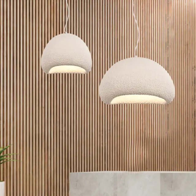 Inlight Κρεμαστό φωτιστικό από Fiberglass 1XE27 D:60cm (4067-A) 2