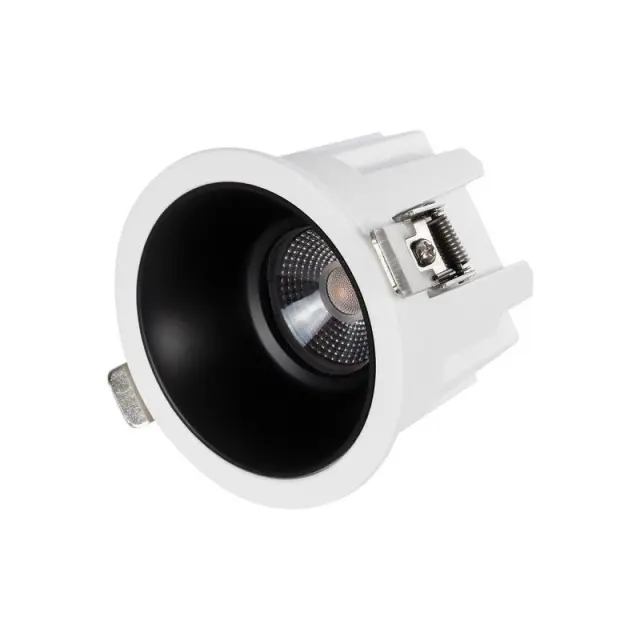 Χωνευτό LED Downlight 12W 2700K IP65 GLOBOSTAR DUSTY 60341 Άσπρο Άσπρο/Μαύρο Μαύρο