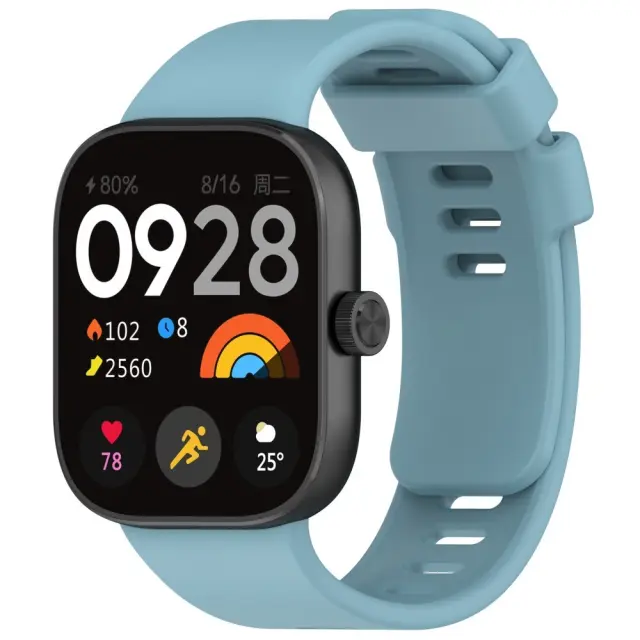 Λουράκι Σιλικόνης για Redmi Watch 6/5/4 / Smart Band 9 Pro/8 Pro- Blue OEM