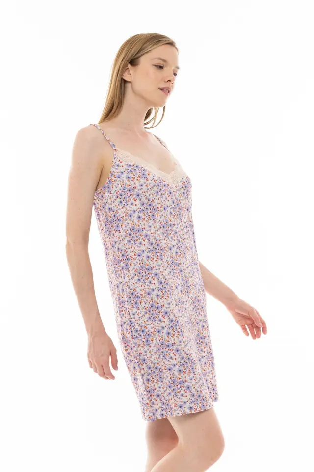 S1248 - Type - NIGHTGOWN VIOLETE FLOWER 3