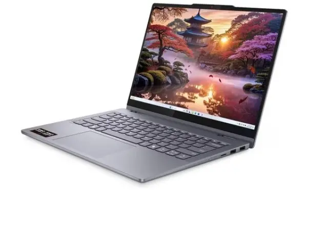 LENOVO Laptop IdeaPad 5 2-in-1 14AKP10 14'' WUXGA OLED/Ryzen AI 5-340/16GB/512GB/AMD Radeon Graphics/Win 11 Home S/2Y CAR/Luna Grey 3