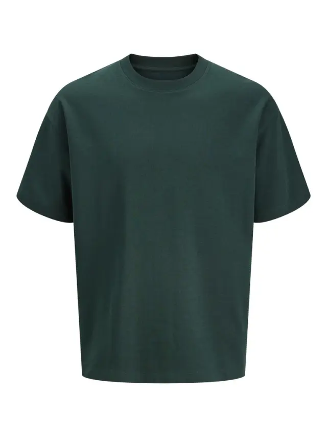 JJEBARRON TEE SS O-NECK NOOS - Scarab