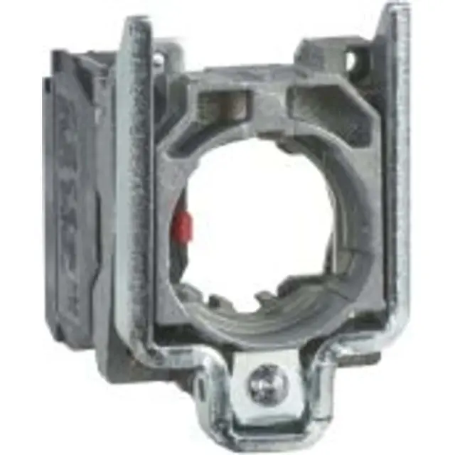 Harmony XB4, Single contact block with body/fixing collar, metal, screw clamp terminal, 1 NO + 2 NC